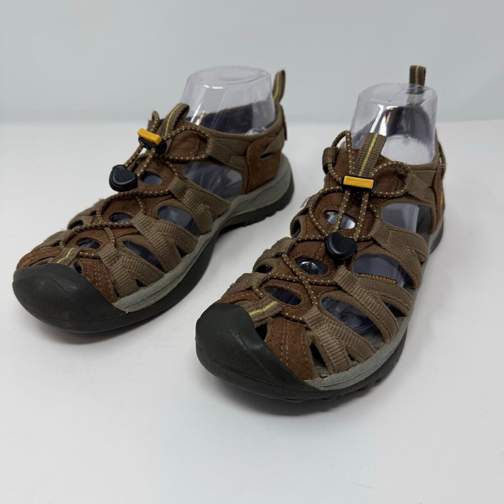 Keen Whisper H2 Sandal Women's 8.5 Brown Hiking Rugged Outdoor Gear